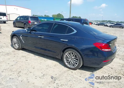 2020 Genesis G70 2.0T Awd z USA, uszkodzony, nr VIN KMTG64LA6LU054121